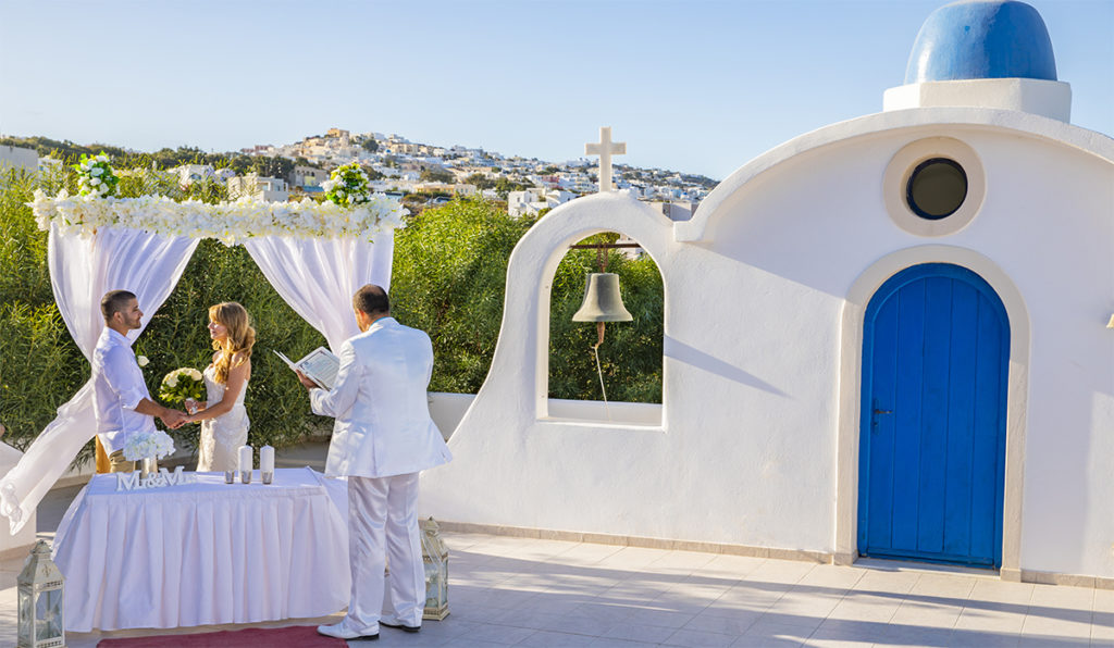 Santorini All inclusive wedding package