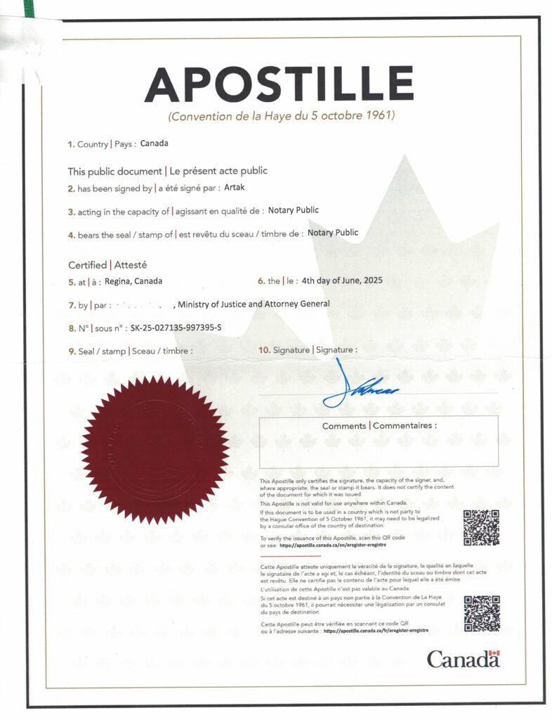 Canada citizens Santorini wedding documents requirements