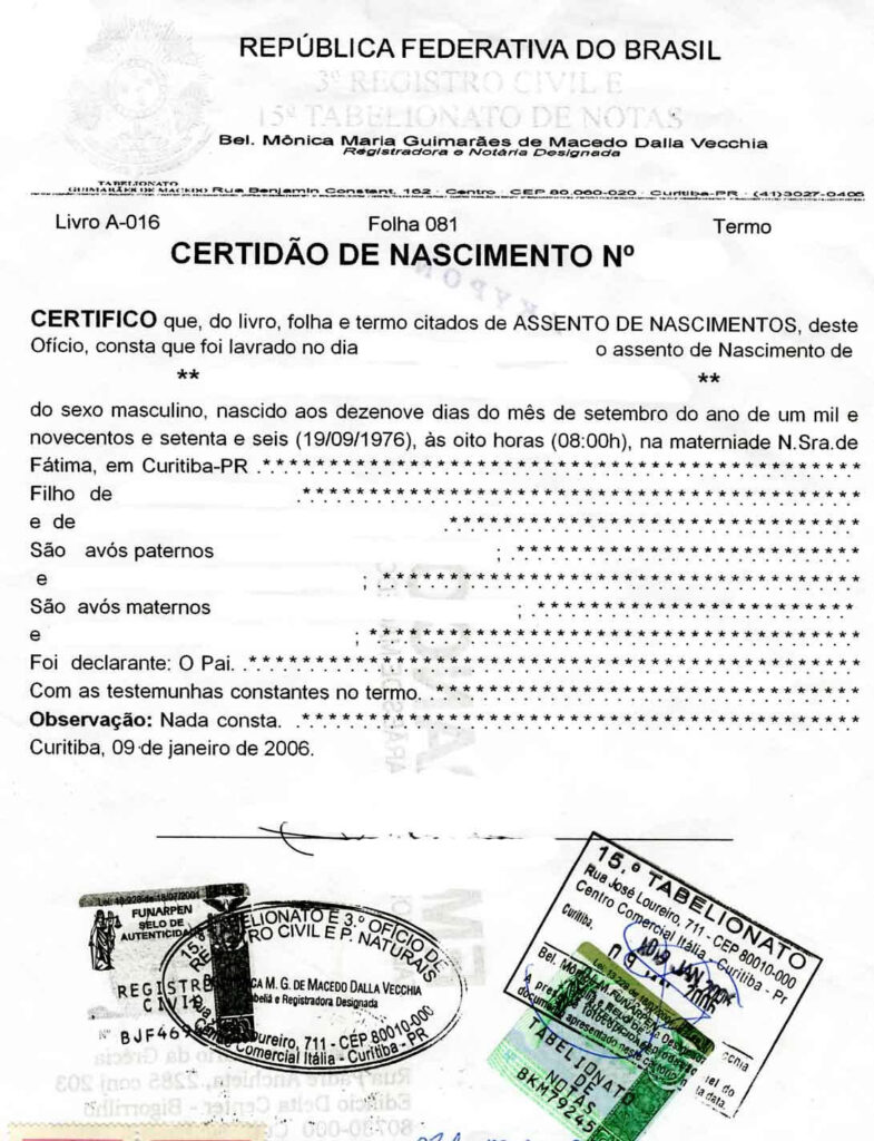 BRAZIL SANTORINI WEDDINGS DOCUMENTS